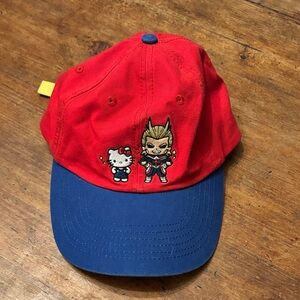 Hello kitty and my hero academia All Might hat